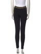 Versace Graphic Print Skinny Leg Pants