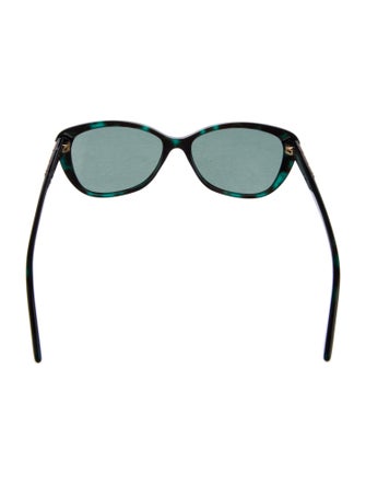 Versace Cat-Eye Tinted Sunglasses