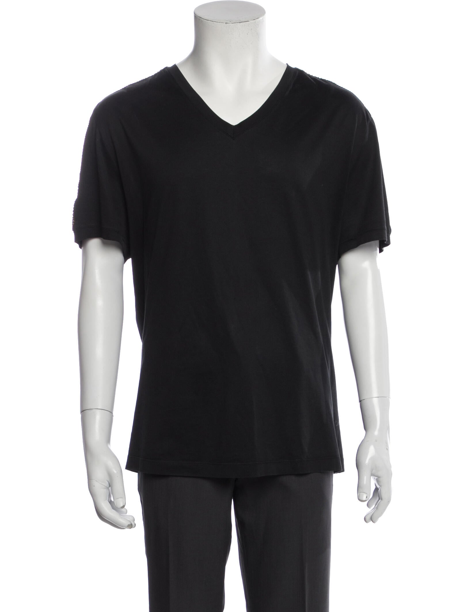 Versace V-Neck Short Sleeve T-Shirt