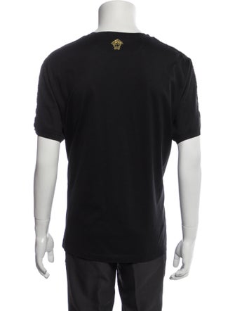 Versace V-Neck Short Sleeve T-Shirt