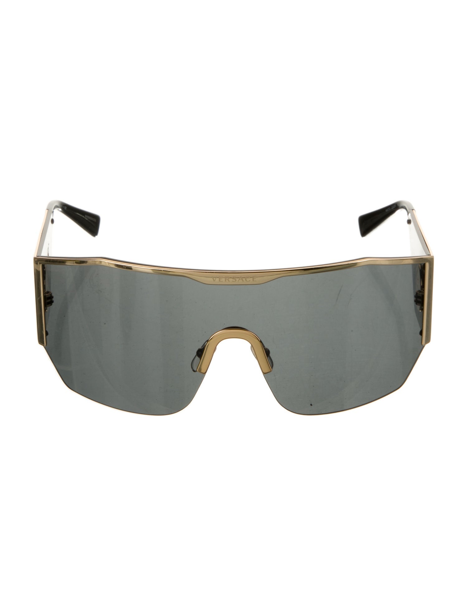 Versace Medusa Insignia Shield Sunglasses