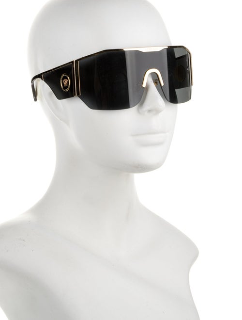 Versace Medusa Insignia Shield Sunglasses