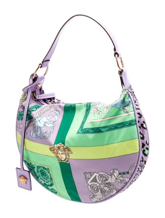 Versace Nylon Hobo