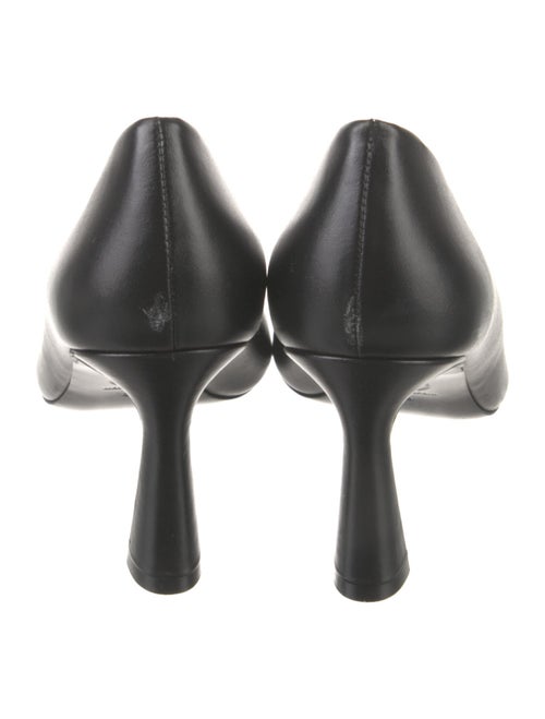 Versace Medusa Insignia Leather Pumps