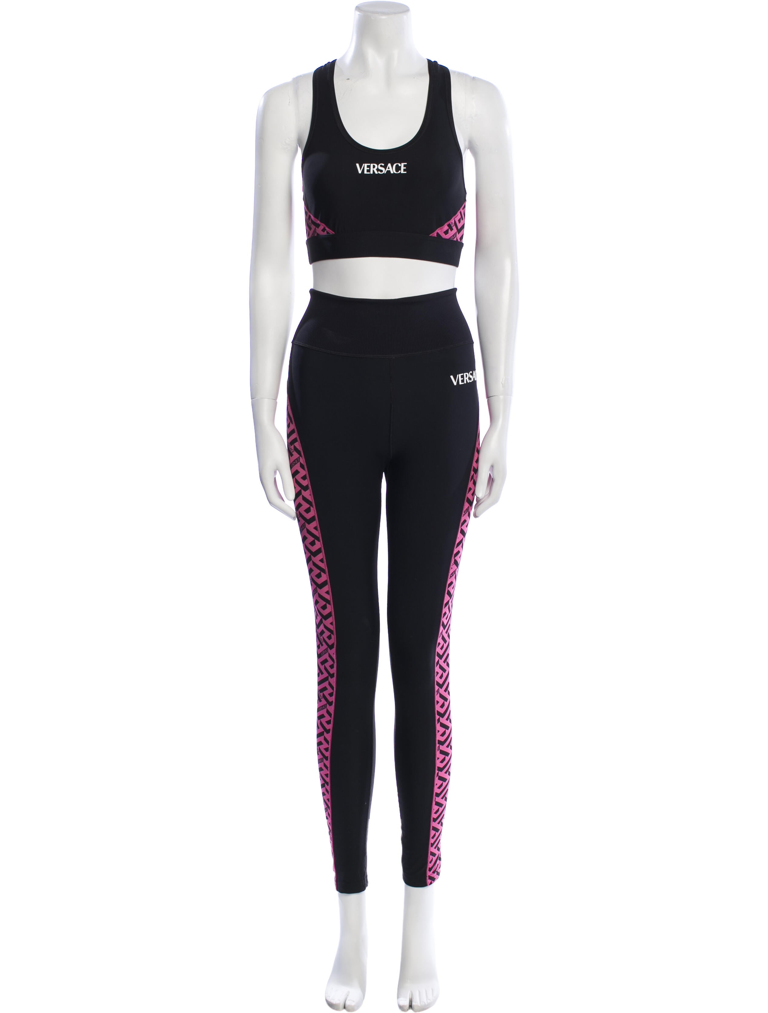 Versace Printed Embroidered Accent Set