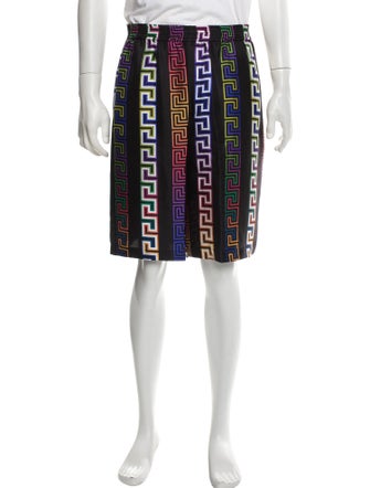 Versace Silk Athletic Shorts
