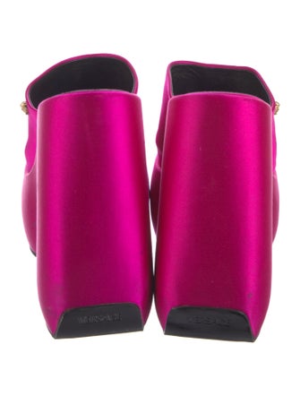 Versace Medusa Insignia Satin Slides