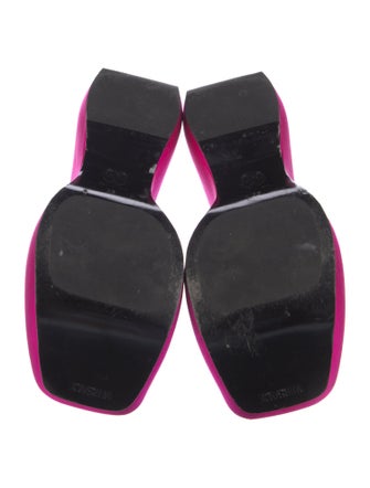 Versace Medusa Insignia Satin Slides