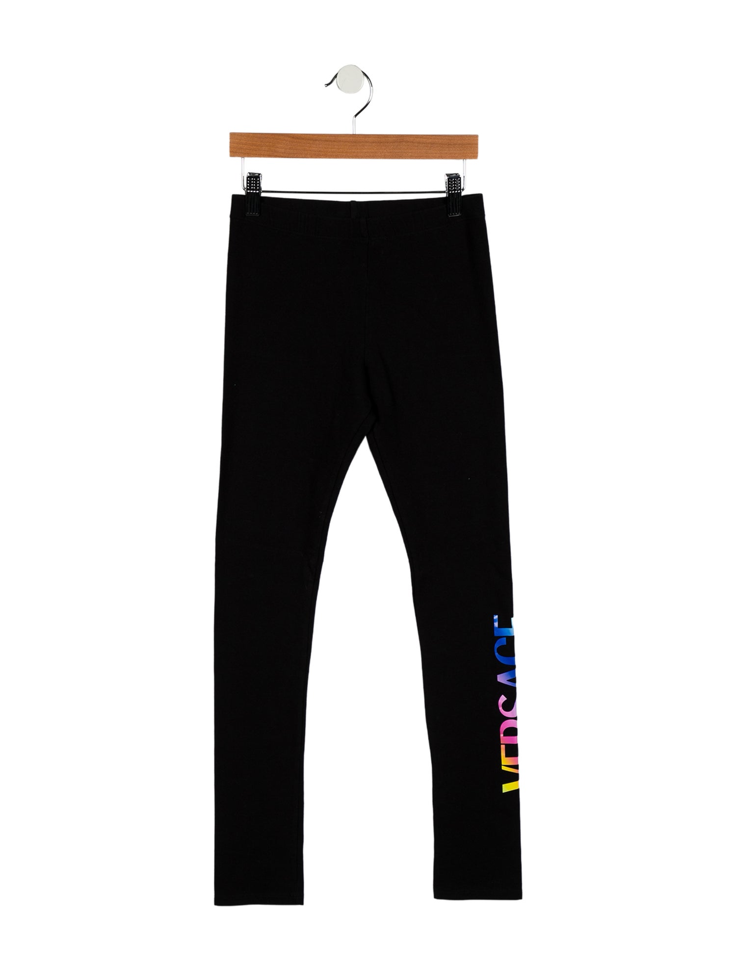 Versace Girls' Logo Graphic Leggings