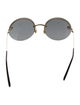 Versace Round Tinted Sunglasses
