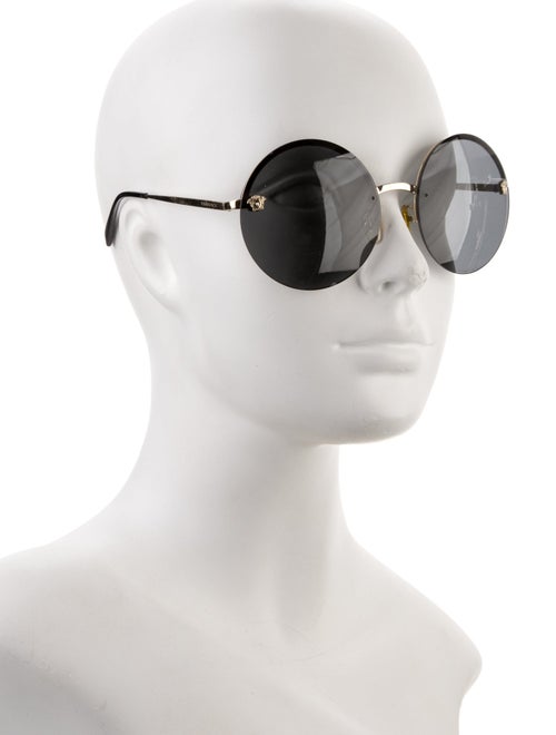 Versace Round Tinted Sunglasses