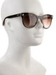 Versace Wayfarer Gradient Sunglasses