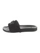 Versace Medusa Insignia Faux Fur Slides