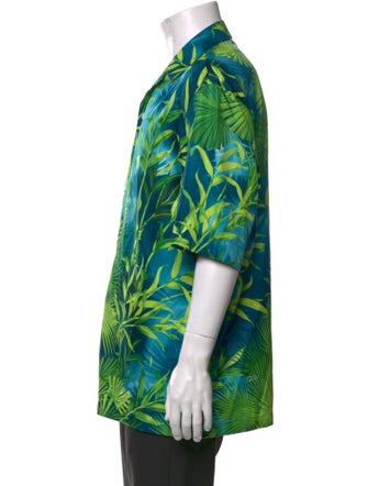 Versace Printed Short Sleeve Shirt