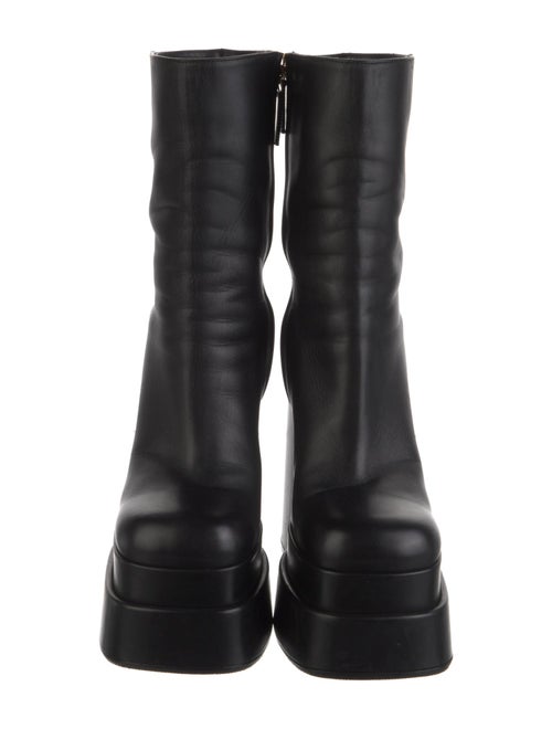 Versace Leather Boots