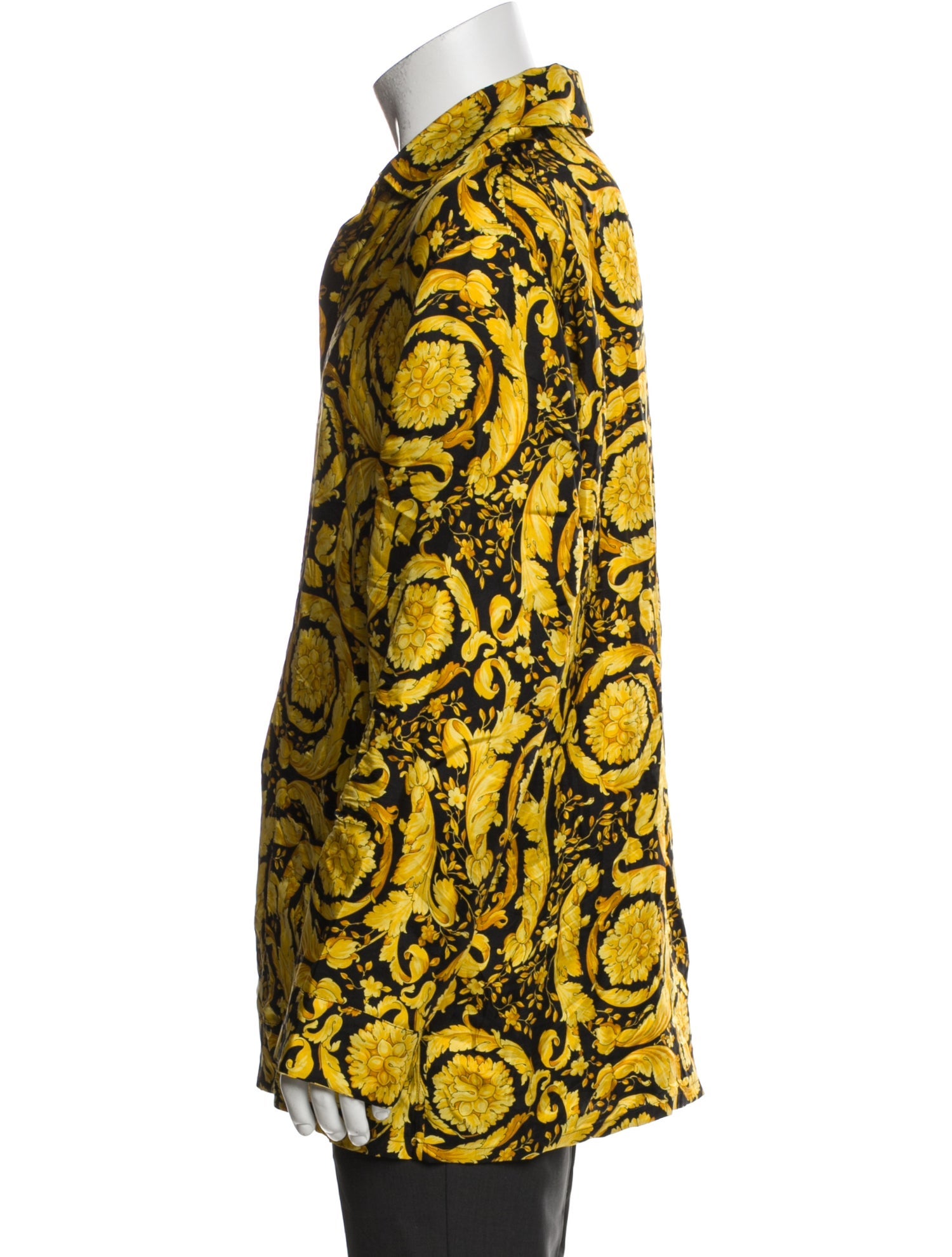 Versace Silk Printed Shirt