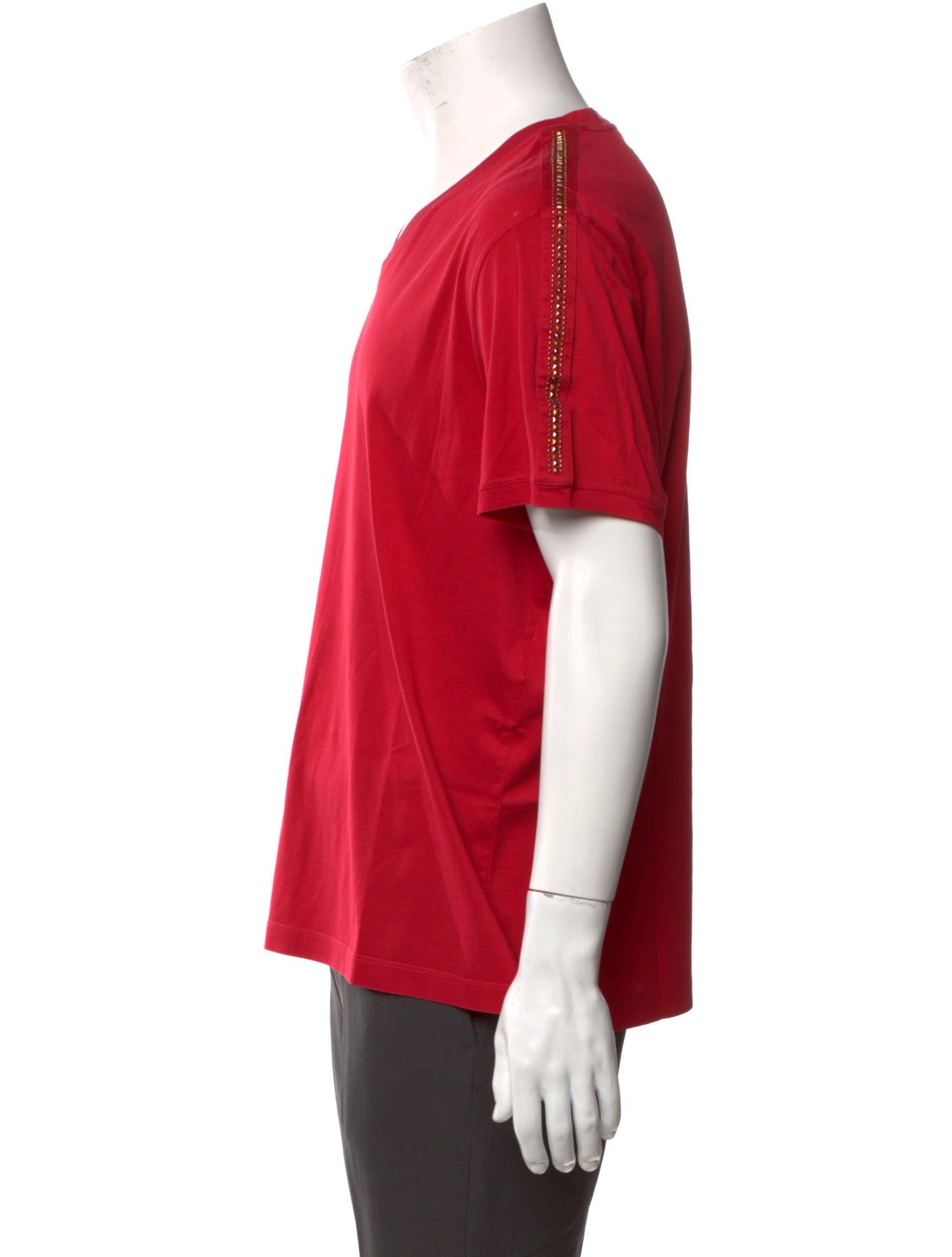 Versace V-Neck Short Sleeve T-Shirt