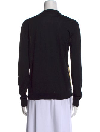 Versace Silk Printed Sweater