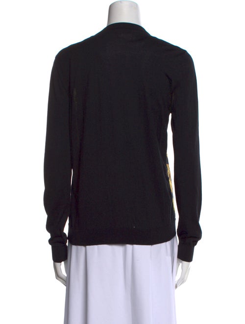 Versace Silk Printed Sweater
