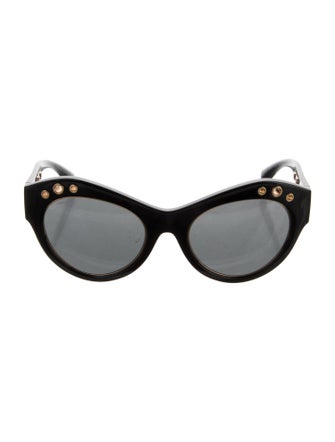 Versace Cat-Eye Tinted Sunglasses