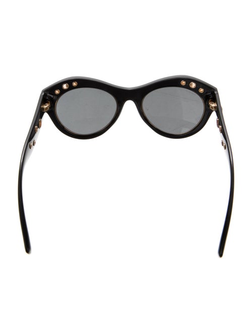 Versace Cat-Eye Tinted Sunglasses