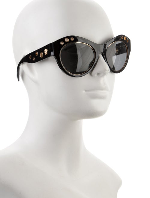 Versace Cat-Eye Tinted Sunglasses