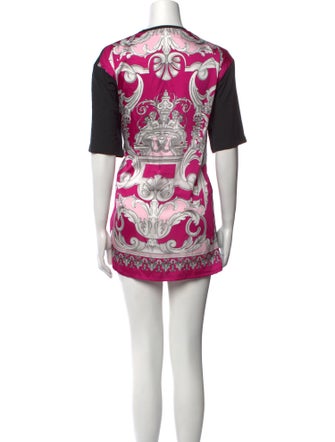 Versace Graphic Print Mini Dress