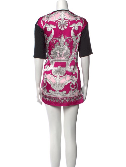 Versace Graphic Print Mini Dress