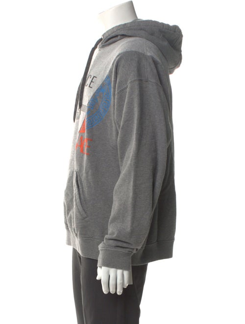 Versace Graphic Print Crew Neck Hoodie