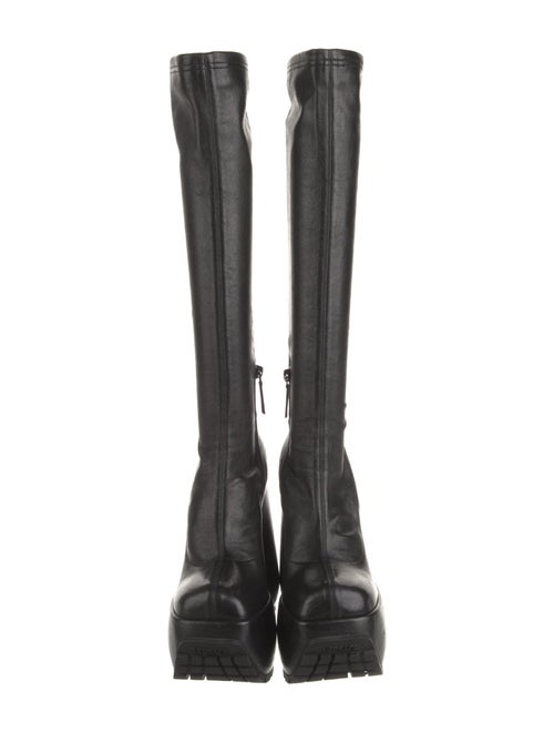 Versace Leather Sock Boots