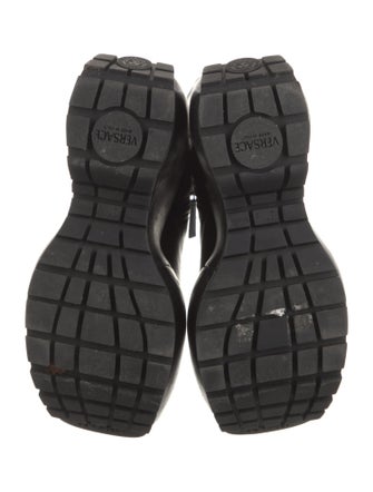 Versace Leather Sock Boots