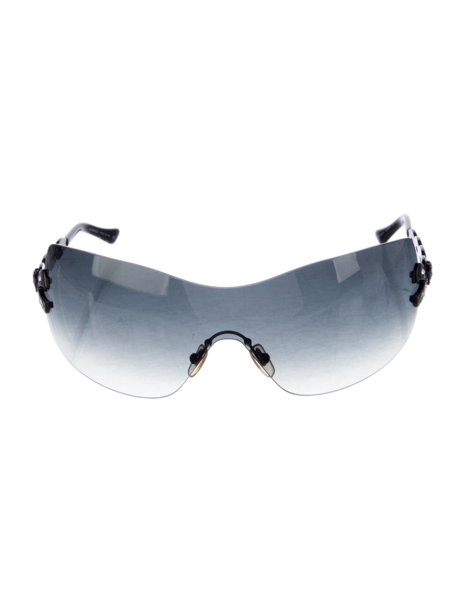 Versace Medusa Insignia Shield Sunglasses