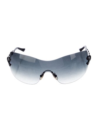 Versace Medusa Insignia Shield Sunglasses