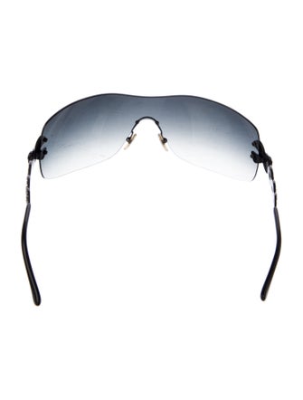 Versace Medusa Insignia Shield Sunglasses