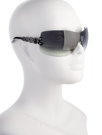 Versace Medusa Insignia Shield Sunglasses