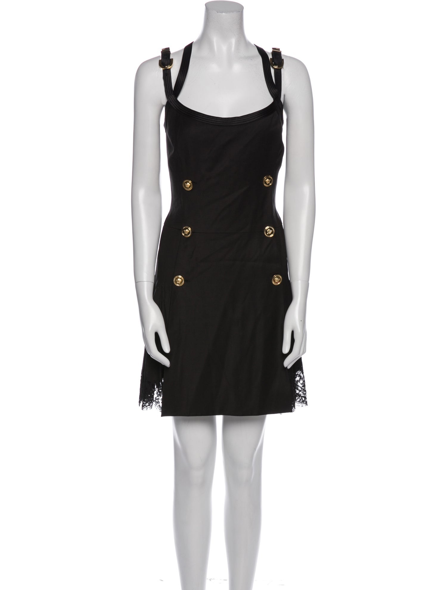 Versace Wool Mini Dress w/ Tags