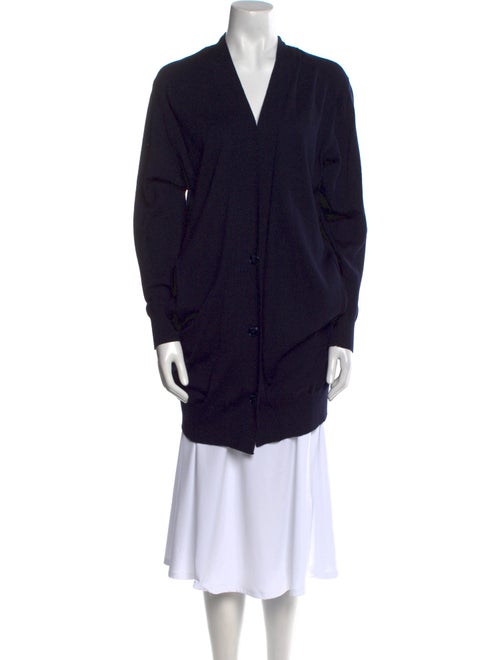 Versace Wool V-Neck Sweater