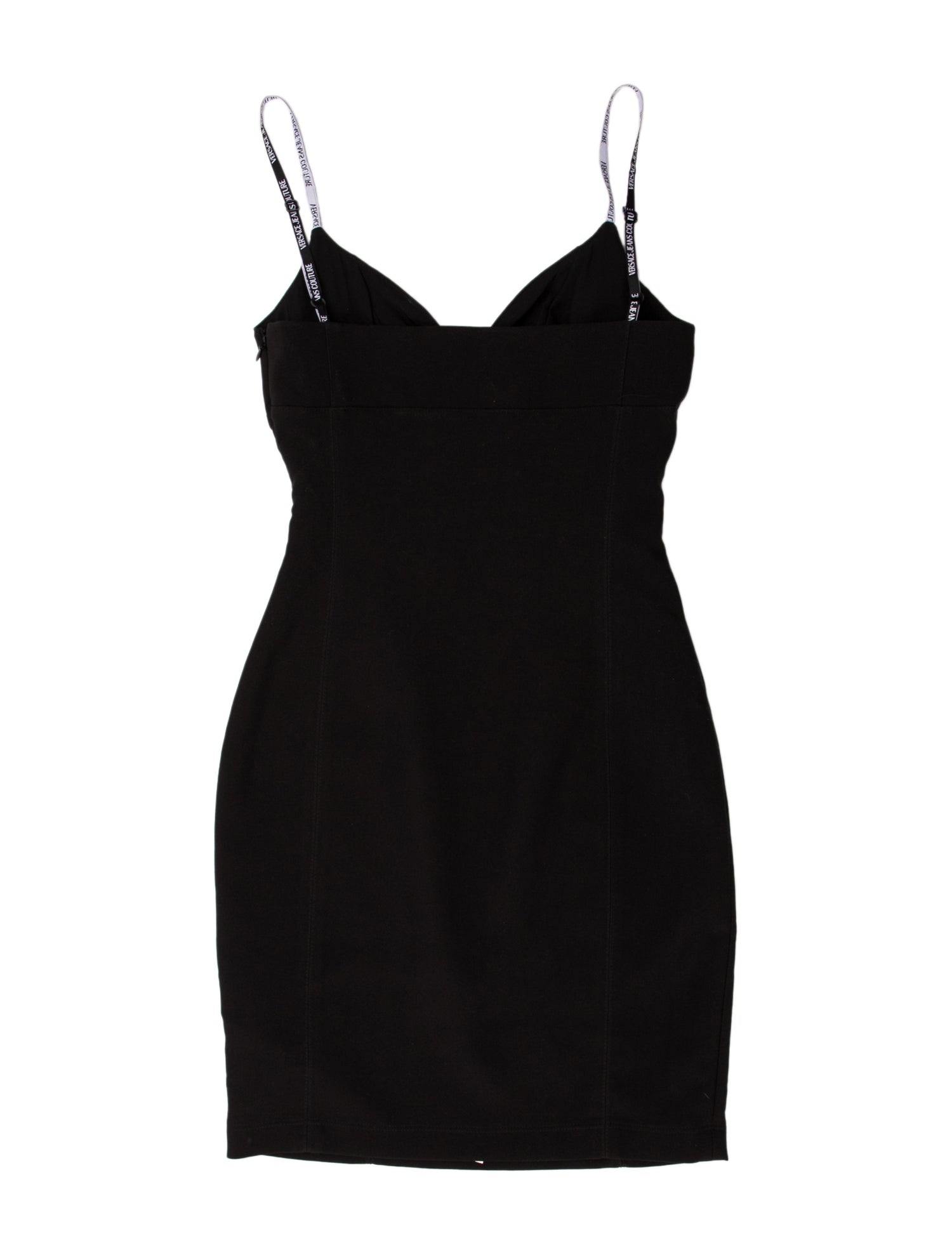 Versace Square Neckline Mini Dress