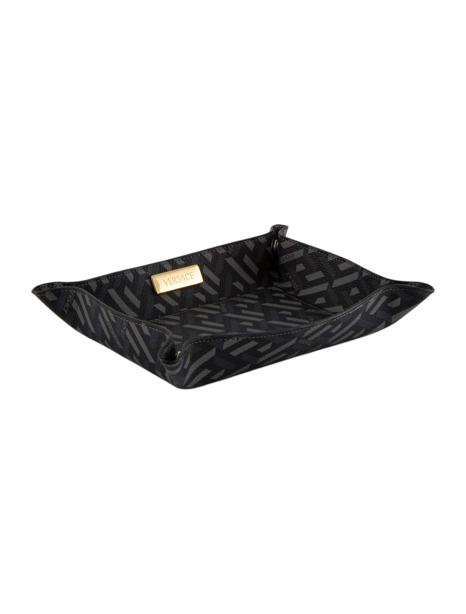 Versace Coated Canvas Tray