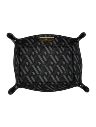 Versace Coated Canvas Tray