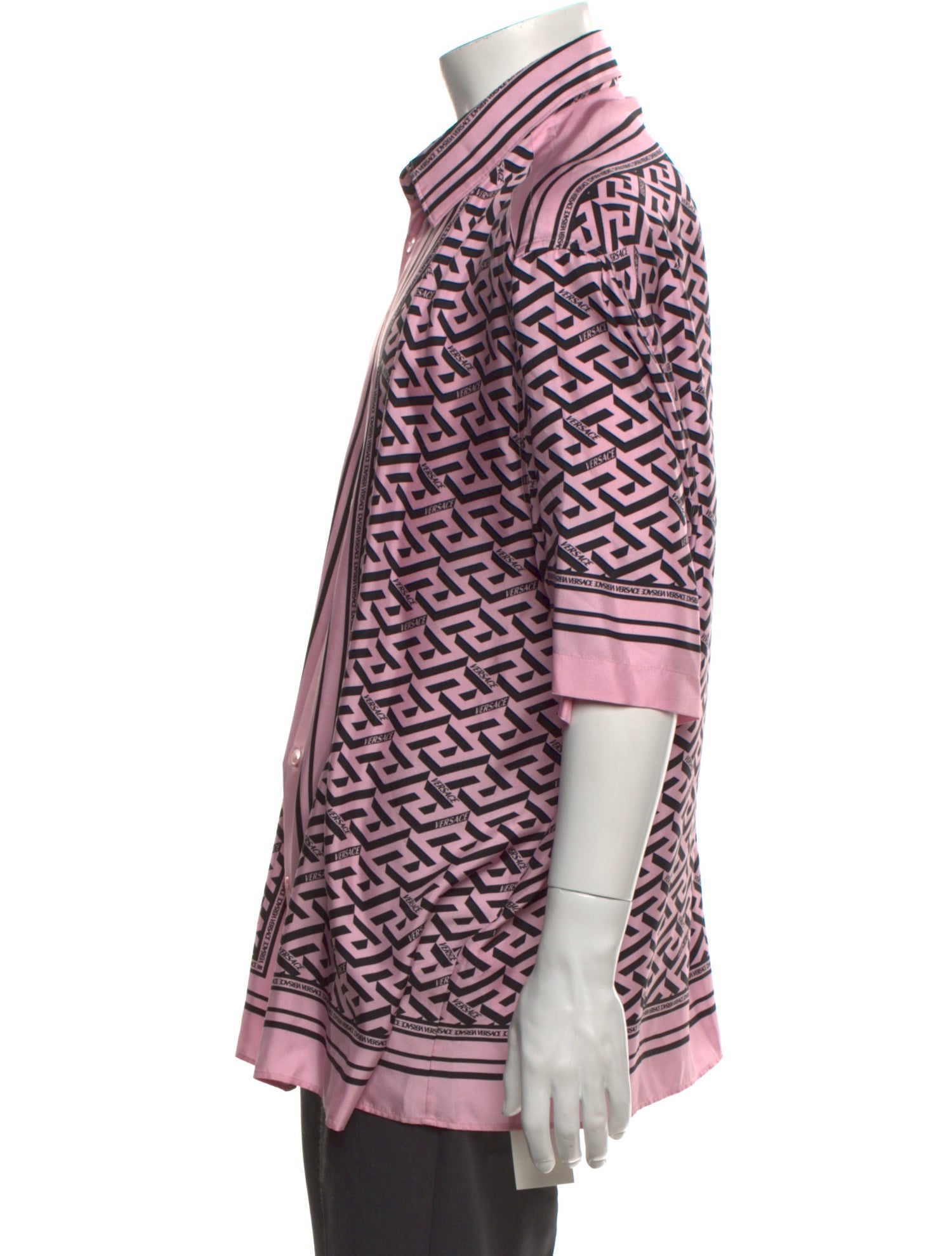 Versace Silk Printed Shirt