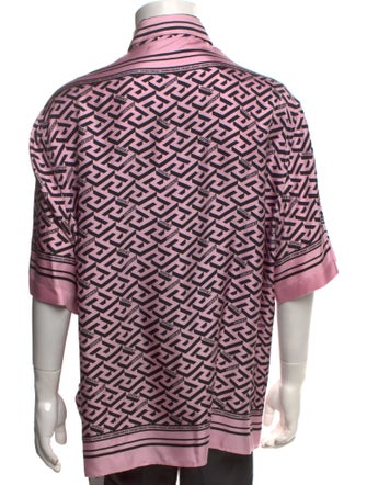 Versace Silk Printed Shirt