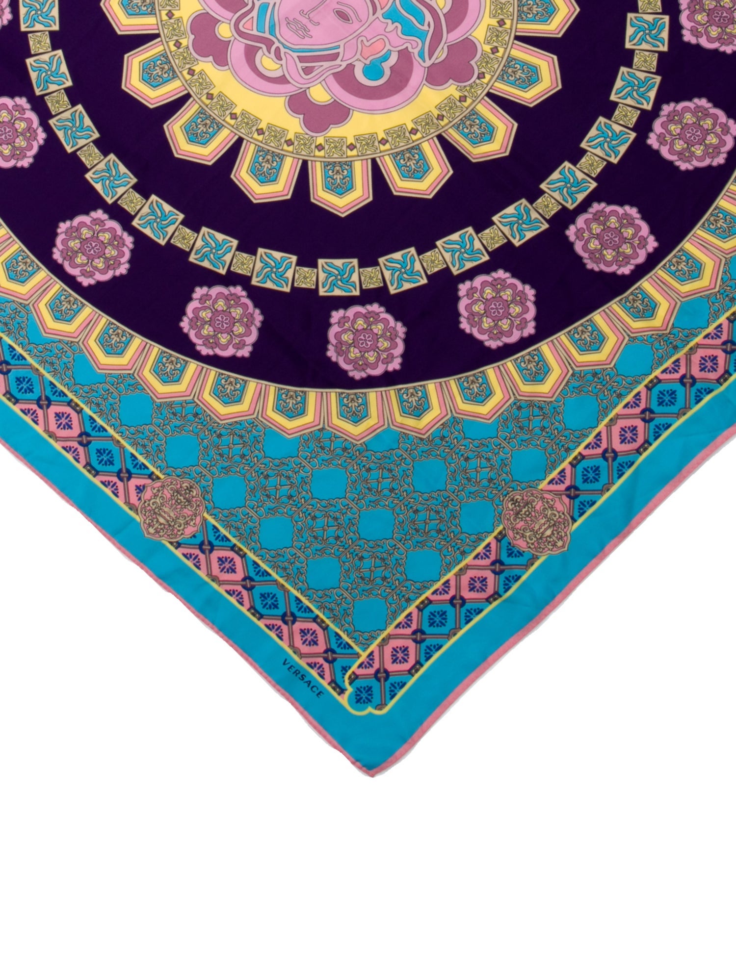 Versace Silk Printed Scarf