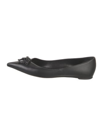 Versace Leather Flats