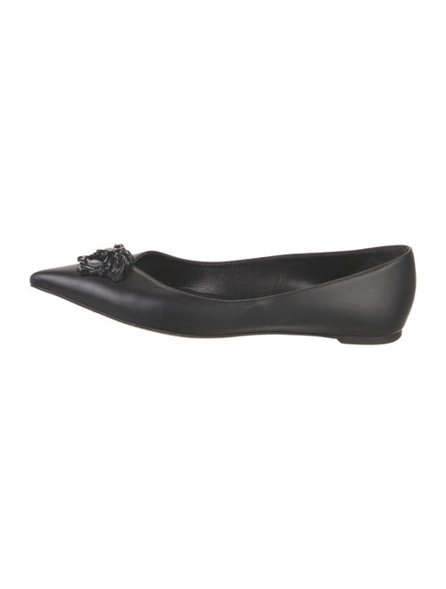 Versace Leather Flats