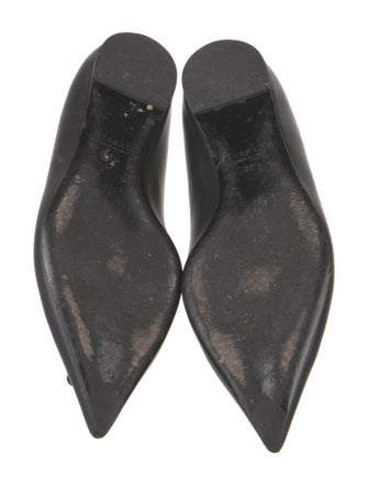 Versace Leather Flats