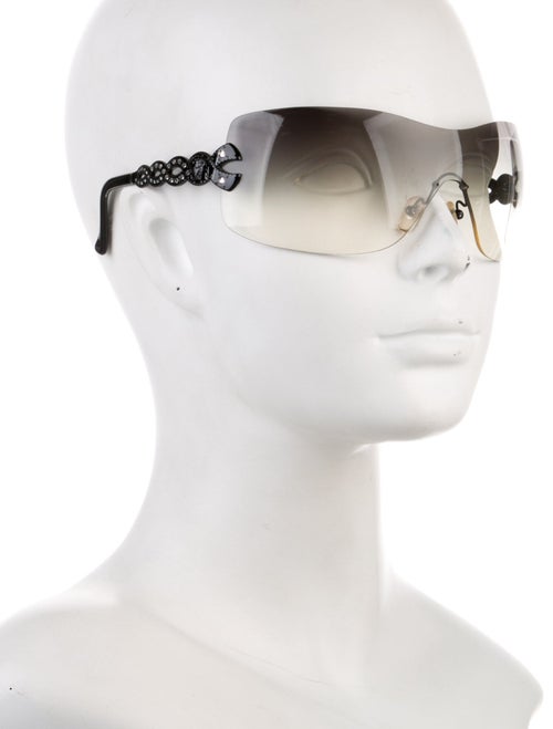 Versace Shield Gradient Sunglasses