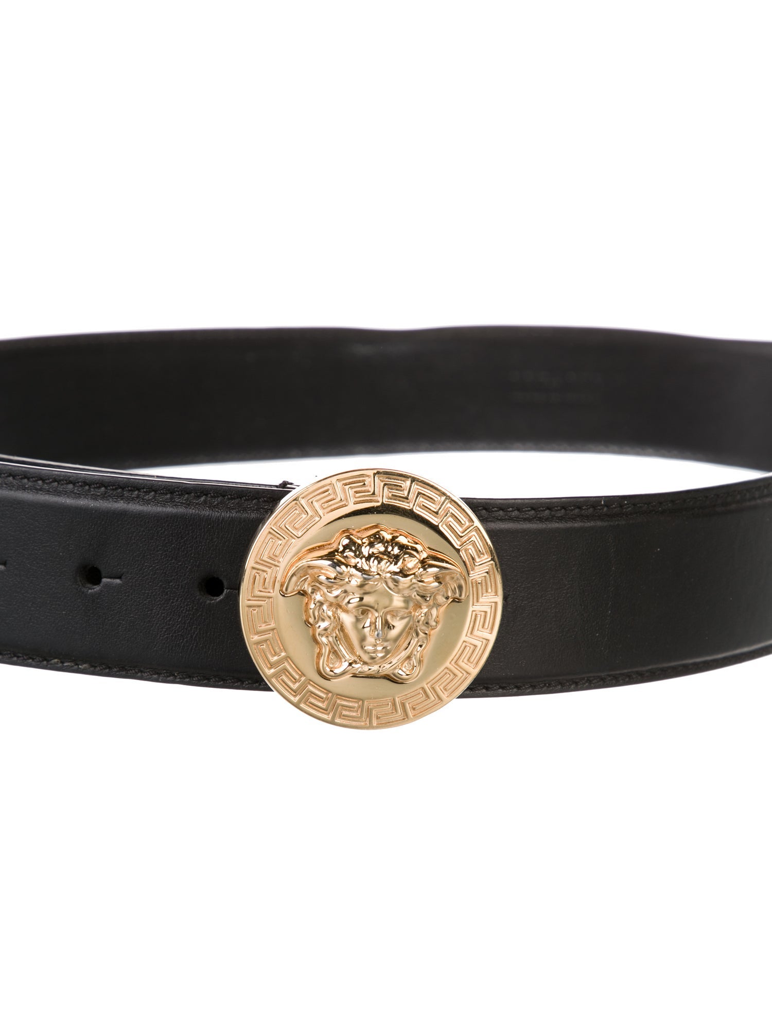 Versace Leather Waist Belt