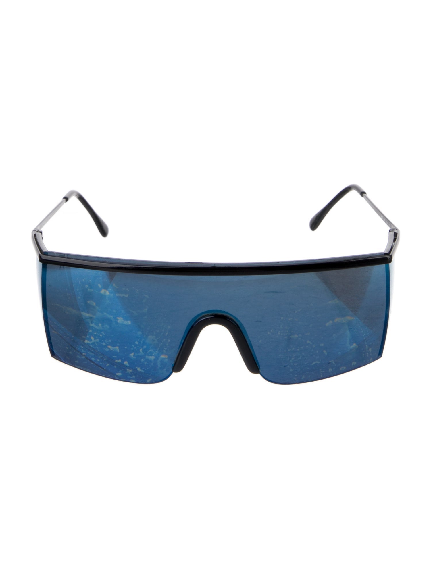 Gianni Versace Vintage Cyber Shield Sunglasses