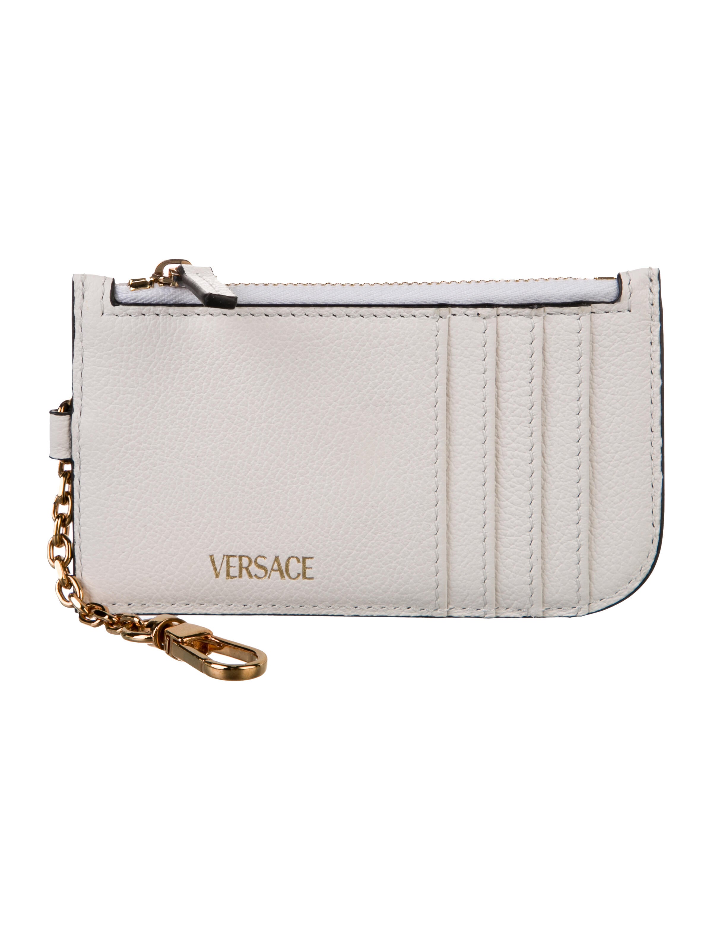 Versace Medusa Insignia Leather Wallet